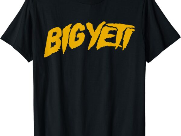 Big yeti fans kelce, funny text t-shirt