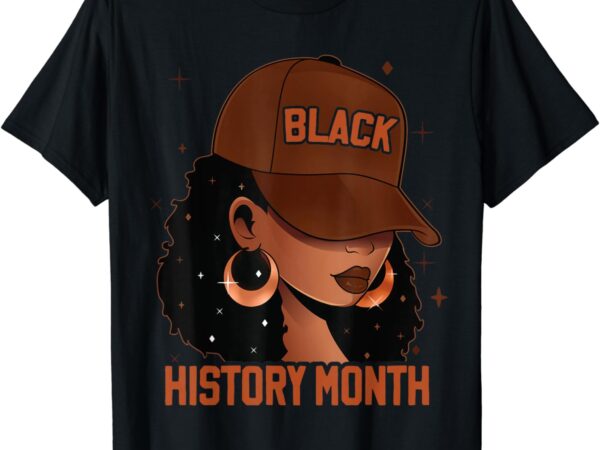 Black history month afro melanin black women afro american t-shirt