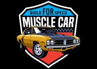 Build For Speed t shirt template