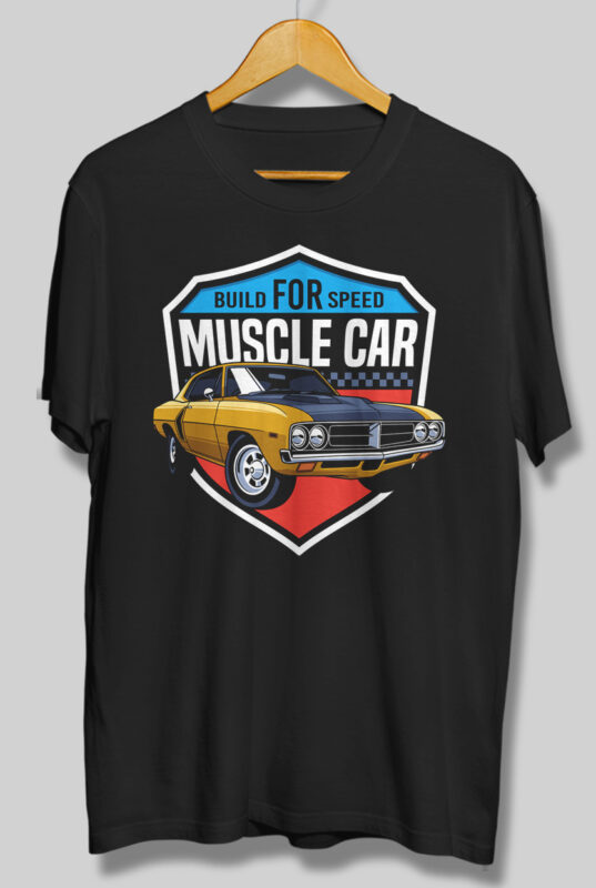 Muscle Cars T-shirt Bundle