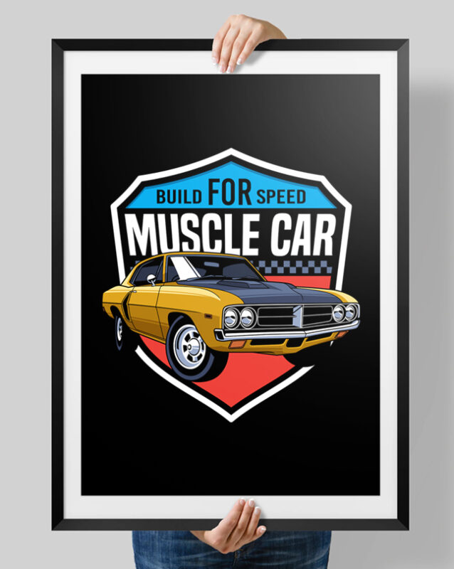 Muscle Cars T-shirt Bundle