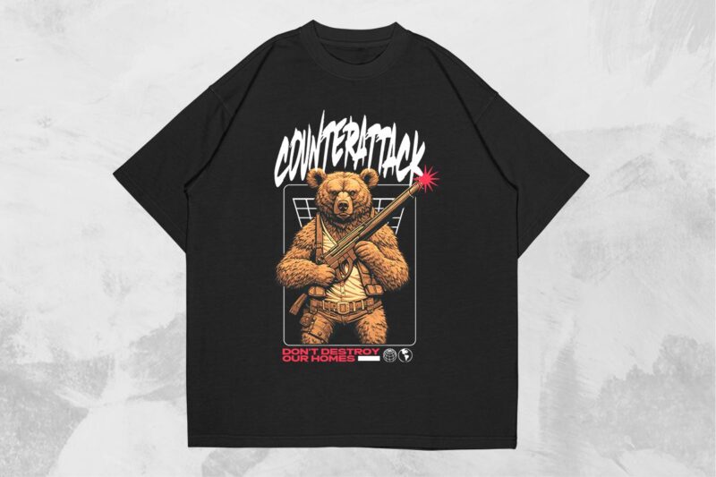Most Trending Streetwear Mega Bundle, Graphic T shirt Vector, Y2k, Graffiti, Cyberpunk, Brutalism, Urban T-shirt Designs Commercial Use