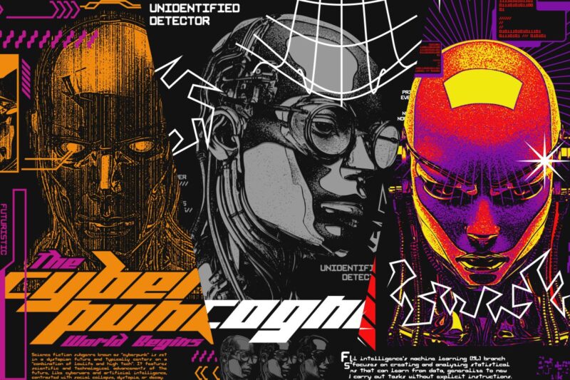 Most Trending Streetwear Mega Bundle, Graphic T shirt Vector, Y2k, Graffiti, Cyberpunk, Brutalism, Urban T-shirt Designs Commercial Use