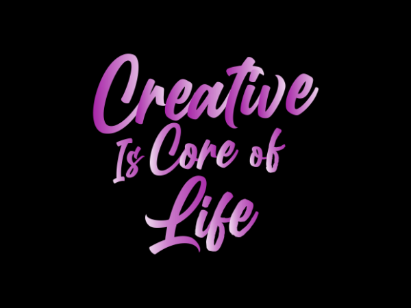 Creative core t shirt vector file