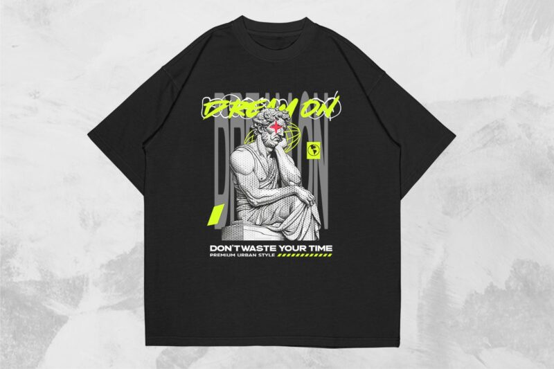 Most Trending Streetwear Mega Bundle, Graphic T shirt Vector, Y2k, Graffiti, Cyberpunk, Brutalism, Urban T-shirt Designs Commercial Use