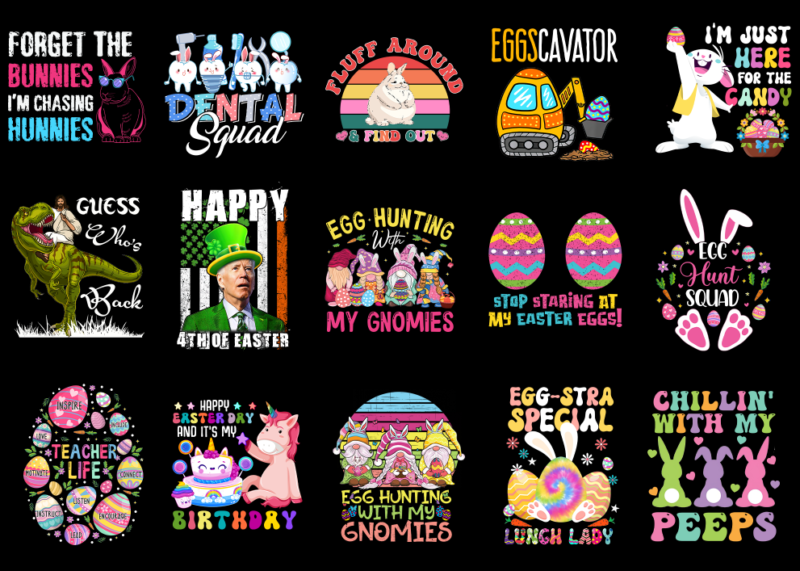 15 Easter Day Shirt Designs Bundle P3, Easter Day T-shirt, Easter Day png file, Easter Day digital file, Easter Day gift, Easter Day downloa