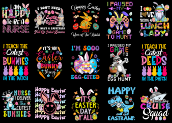 15 Easter Day Shirt Designs Bundle P4, Easter Day T-shirt, Easter Day png file, Easter Day digital file, Easter Day gift, Easter Day downloa