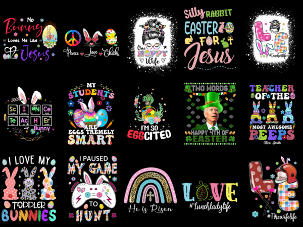 15 easter day shirt designs bundle p8, easter day t-shirt, easter day png file, easter day digital file, easter day gift, easter day downloa