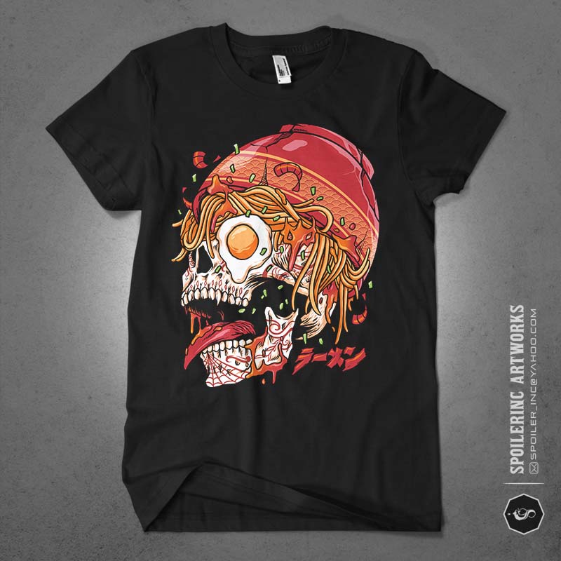 10 ramen lover tshirt design bundle illustration