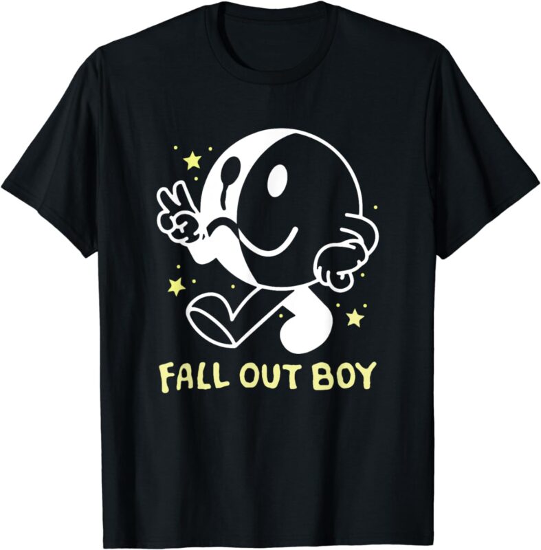 Fall Out Boy – Peace Smiley T-Shirt