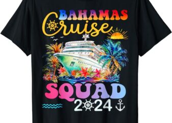 Family Cruise Squad Bahamas 2024 Summer Matching Vacation T-Shirt