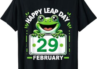 February 29th Leap Day Frog Funny Matching Leap Year 2024 T-Shirt