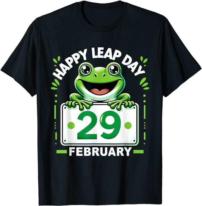 February 29th Leap Day Frog Funny Matching Leap Year 2024 T-Shirt