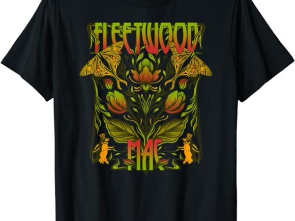 Fleetwood mac poster rockband by rock off t-shirt