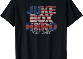 Foreigner Juke Box Hero T-Shirt