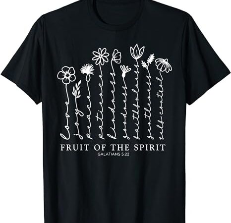 Fruit of the spirit floral t-shirt