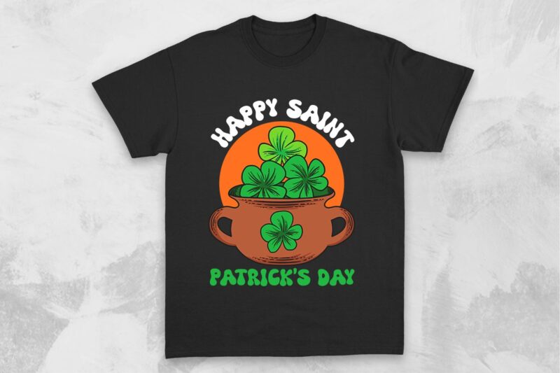 St Patricks Day T-shirt Designs Bundle, St Patrick’s Day Sublimation Bundle, St Patricks Graphic T shirt Vector Set