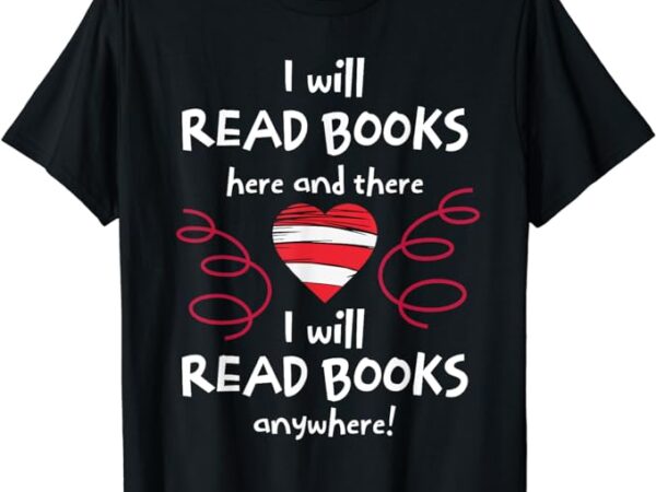 I heart books. book lovers. readers. read more books. t-shirt