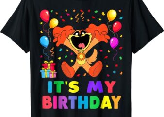 It’s My Birthday Shirt Smiling Critters Catnap for toddlers T-Shirt