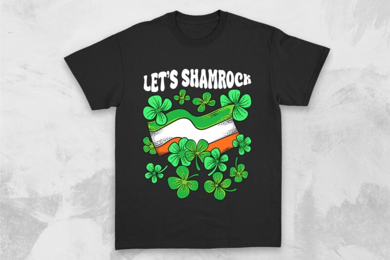 St Patricks Day T-shirt Designs Bundle, St Patrick’s Day Sublimation Bundle, St Patricks Graphic T shirt Vector Set