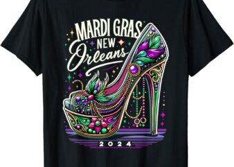 Mardi Gras 2024 Women Girl New Orleans Matching Girls T-Shirt