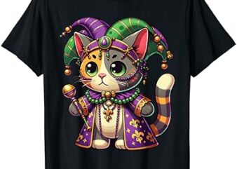Mardi Gras Cat Extravaganza T-Shirt