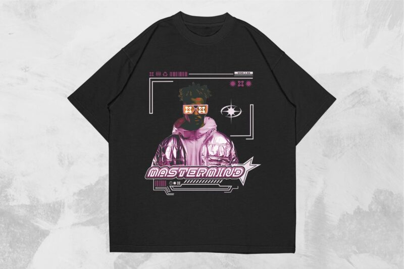 Most Trending Streetwear Mega Bundle, Graphic T shirt Vector, Y2k, Graffiti, Cyberpunk, Brutalism, Urban T-shirt Designs Commercial Use