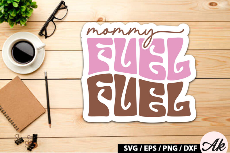 Retro Coffee Sticker SVG Bundle