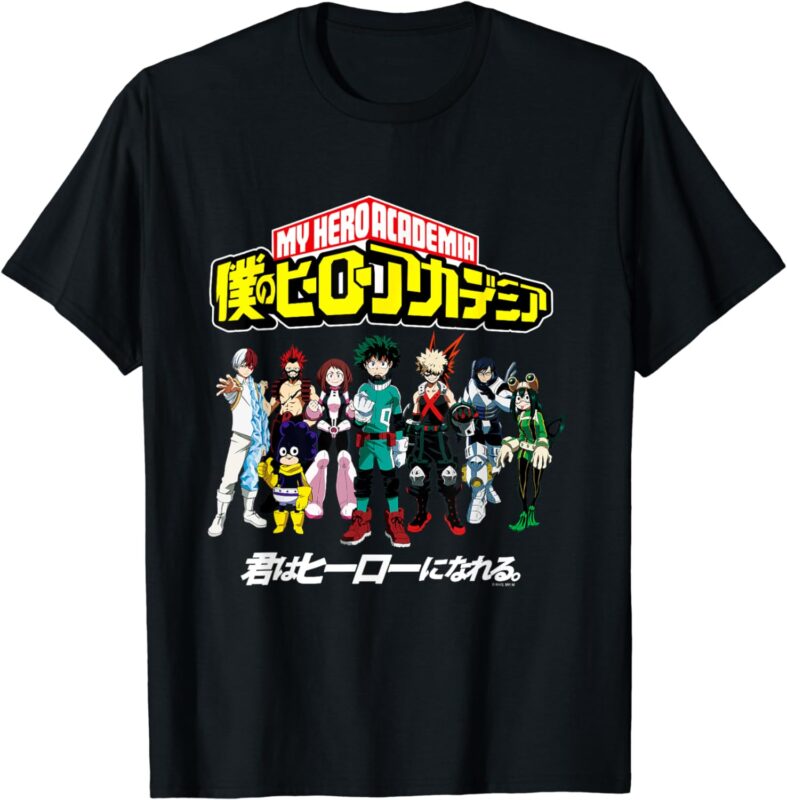 My Hero Academia Class 1A Group Shot T-Shirt