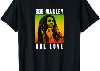 Official Bob Marley One Love Gradient T-Shirt