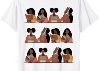 Pretty and Educated Black Women Read African American BHM T-Shirt