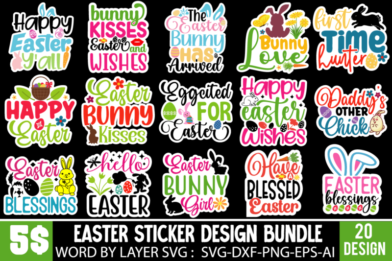 Easter Day Mega Bundle Happy Easter Day Mega Bundle PNG File, 50+ Easter PNG, Happy Easter Bundle Png, Retro Easter PNG, Easter Life Png, Fu