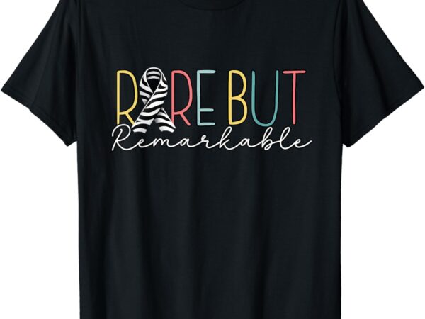 Rare disease awareness 2024 -zebra ribbon rare disease day t-shirt Rare disease awareness 2024 -zebra ribbon rare disease day t-shirt