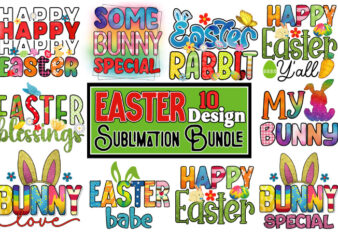 Easter Sublimation PNG Bundle ,Easter PNG Bundle, Retro Easter PNG, Bunny Png, Funny Easter png, Easter png, Bunny png, Easter eggs png Ea