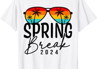 Spring Break 2024 – Beach Week Group Vacation Matching T-Shirt