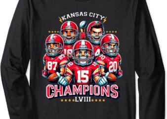Super Bowl Champions Kansas City Chiefs Long Sleeve T-Shirt