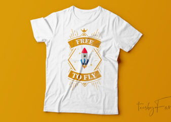Wings of Freedom funny T shirt design