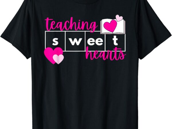 Teaching sweethearts reading teacher science of reading t-shirt