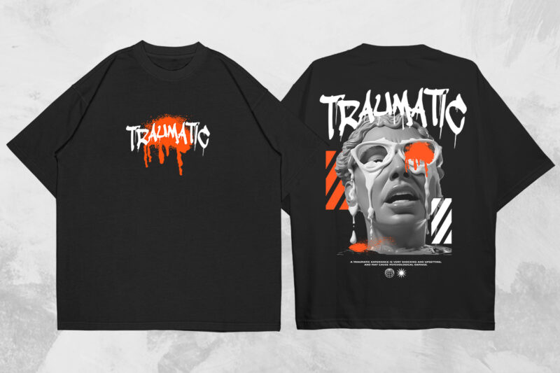 Most Trending Streetwear Mega Bundle, Graphic T shirt Vector, Y2k, Graffiti, Cyberpunk, Brutalism, Urban T-shirt Designs Commercial Use