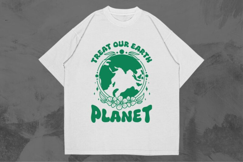 Environmental and Earth Day Graphic T shirts Vector, Earth Day T shirt Designs Bundle