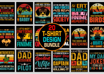 Trendy T-Shirt Design Bundle