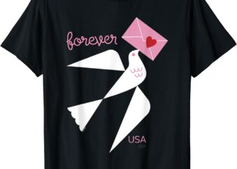 USPS Love Bird Valentine’s Day T-Shirt