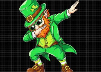 Dabbing Leprechaun St Patrick Day Png, Dabbing Leprechaun Png, Leprechaun Patrick Day Png