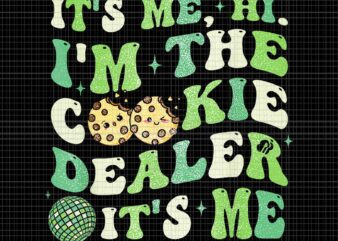 It’s Me Hi I’m The Cookie Dealer Png, Funny Patrick’s Day Png t shirt design for sale