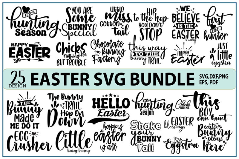 Easter SVG Design Bundle