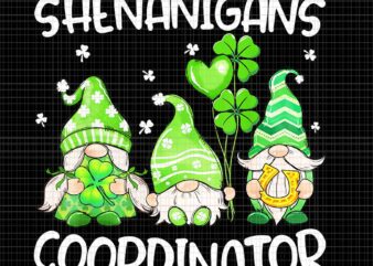 Shenanigans coordinator gnomes png, gnomes teachers st patrick's day png