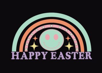 happy easter graphic t shirt