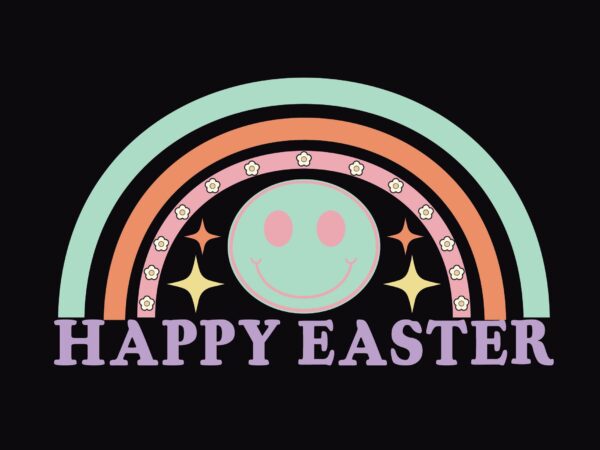 Happy easter graphic t shirt