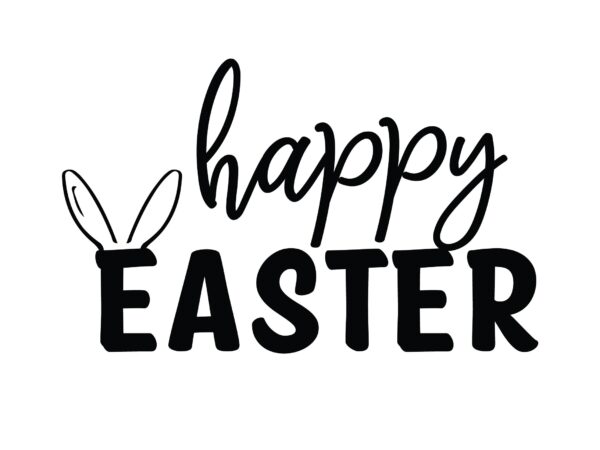 Happy easter graphic t shirt