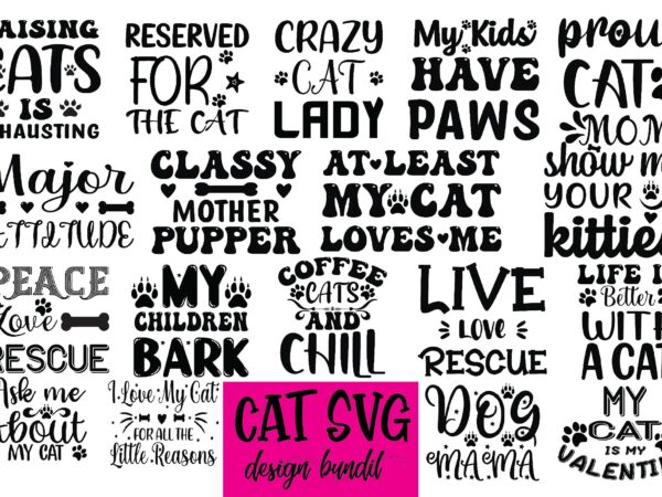 Cat svg design